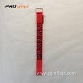 Reflective Led Light Red Zebra Webbing Armband